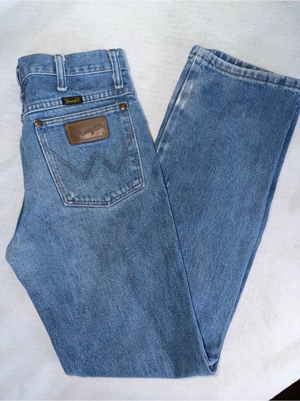 VTG / Y2K Wrangler Men’s Light Blue Straight Jeans